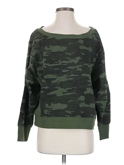 Pre-owned Good American Sweatshirt In Green