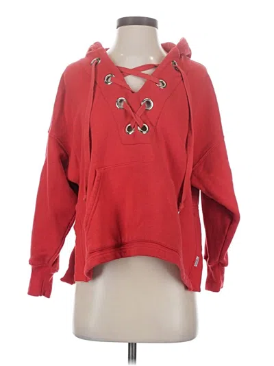 Pre-owned Good American Sweatshirt In Red