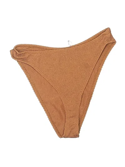 Good American Swimsuit Bottoms In Tan