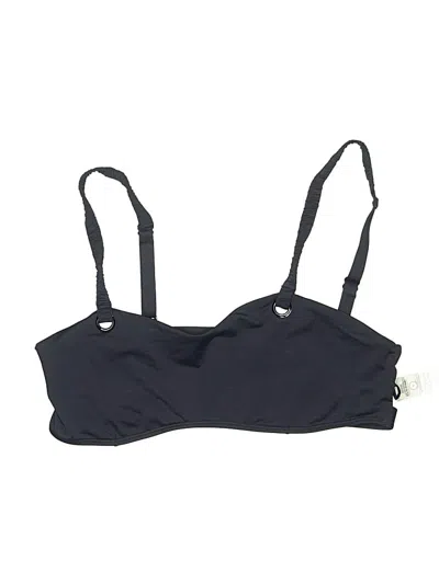 Pre-owned Good American Swimsuit Top Black Swimwear
