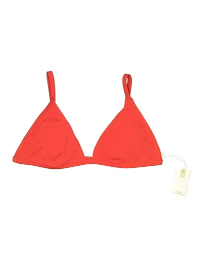 Good American Swimsuit Top Red Swimwear