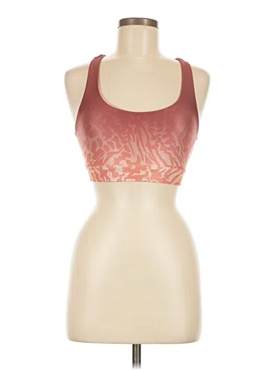 Pre-owned Good American Tank Top Red Halter Neckline Tops