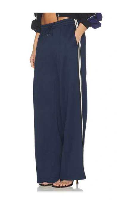 Good American The Track Pant In New Navy002