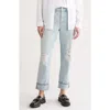 Good American The Weekender Relaxed Fit Jeans In Blue