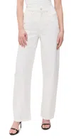 Good American Womens White037 Good Legs Straight-leg Mid-rise Stretch Jeans In Cloud White001