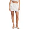 Good American Twill Parachute Miniskirt