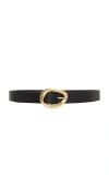 Good American Underwater Gold Loop In Black