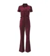 GOOD AMERICAN VELVET FIT FOR SUCCESS JUMPSUIT