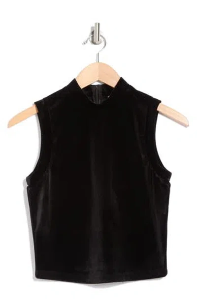 Good American Velvet Tank In Black001