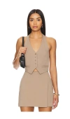 Good American Vest In Putty001
