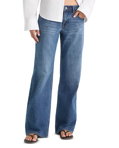 Good American Vintage Low Loose Jeans In Indigo1291 In Blue