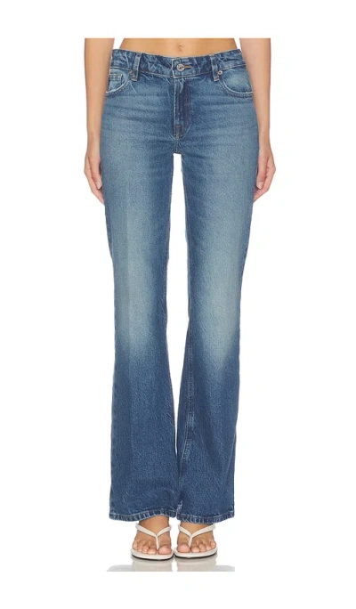 Good American Vintage Low Rise Bootcut Jean In Indigo1320