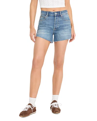 Good American Vintage Shorts In Blue