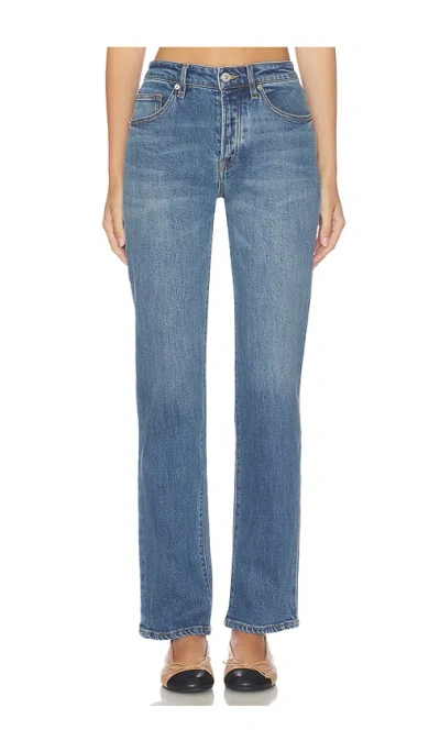 Good American Vintage Straight Jean In Blue