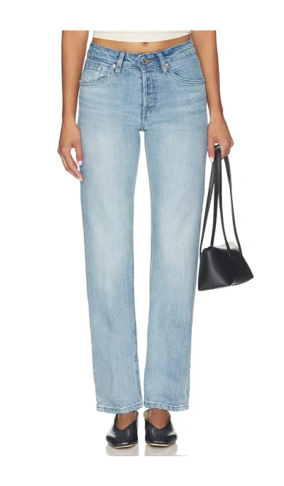 Good American Vintage Straight Jeans In Blue