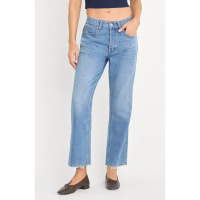 Good American Weightless Boyfriend Jeans In Blue