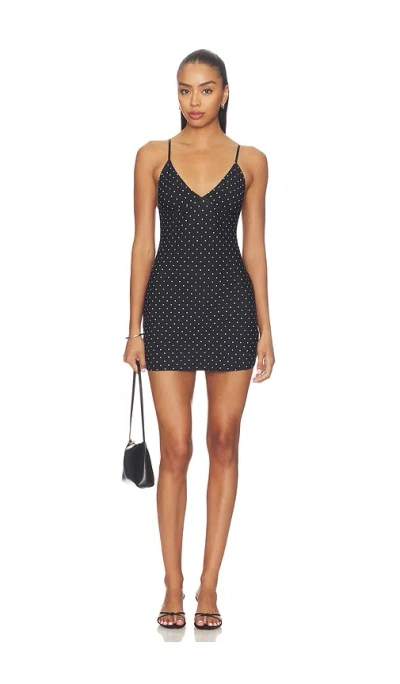 Good American Weightless Sculpting Mini Dress In Blue