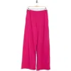 Good American Wide Leg Sweatpants In Pink