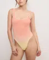 Good American Women's Always Fits Modern Ombre Tank Swimsuit