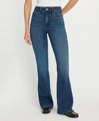 Good American Women's Classic Boot-cut Jeans In Blue