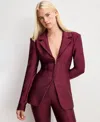 Good American Women's Dolly Joleans Shine Corset Blazer, Regular & Plus Size In Purple