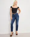 Good American Women's Dolly Joleans Straight Leg Jeans, Regular And Plus Size In Blue