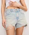 Good American Good 90s Studded Shorts Indigo784
