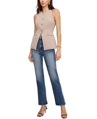 Good American Women's Good Boy Straight-leg Cropped Jeans In Indigo