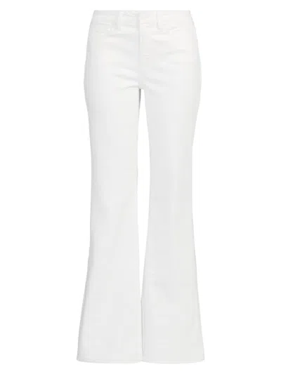 Good American Women's Good Legs Flare Jeans In White