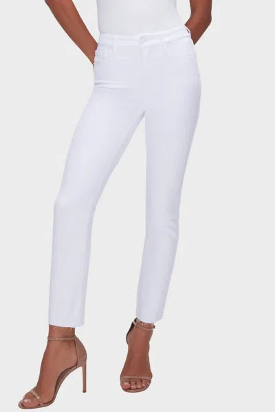 Good American Women's Good Straight Jeans In White