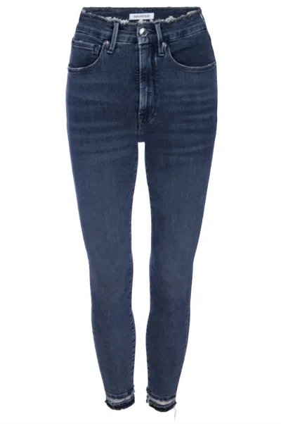 Good American Women's Good Waist Crop Jeans In Blue