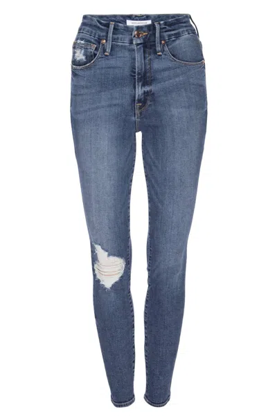 Good American Women's Good Waist Jeans In Blue
