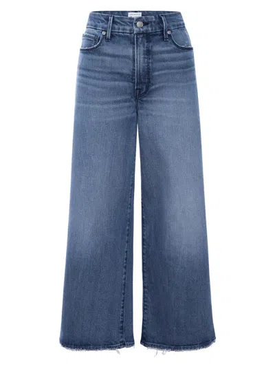 Good American Women's Good Waist Palazzo Crop Jeans In Blue