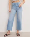 Good American Women's Good Waist Palazzo Crop Light Compression Jeans In Indigo862