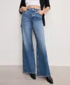 Good American Women's Good Wide Leg High-rise Jeans, Regular And Plus In Blue