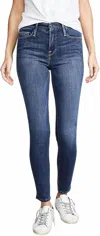 Shop Good American Women's Legs Skinny Jeans In Blue
