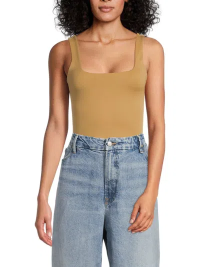 Good American Women's Scuba Solid Bodysuit