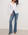 Good American Women's Soft Tech Good Bootcut Jeans In Indigo