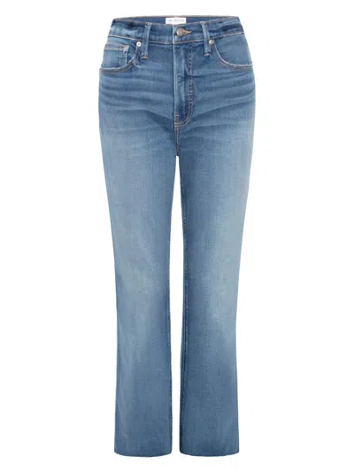 Good American Women's Soft Tech Good Standard Kick Flare Jeans In Black