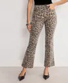 Good American Good Standard Kick Flare Leopard Jeans In Lucky Leopard In Brown