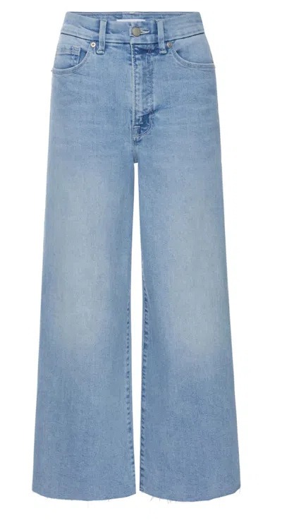 Good American Women's Ultra High Rise Palazzo Jeans In Indigo In Blue