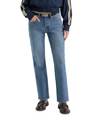 Good American Women's Vintage Form-hugging Straight Jeans In Westgate