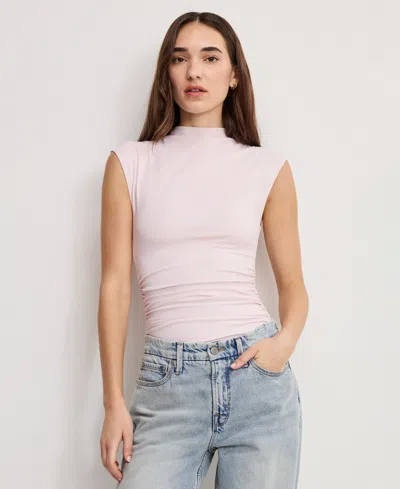 Good American Weightless Sculpting Bodysuit In Pink