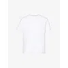 Good American Womens White001 Heritage Regular-fit Cotton-jersey T-shirt In White001