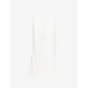 Good American Womens Good Skate Crop-leg Stretch-woven Jeans Cloud White001 In Cloud White001