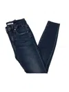 Good American Womens Denim Skinny Jeans In Blue