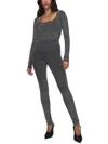 Good American Cystal Long Sleeve Jumpsuit In Black