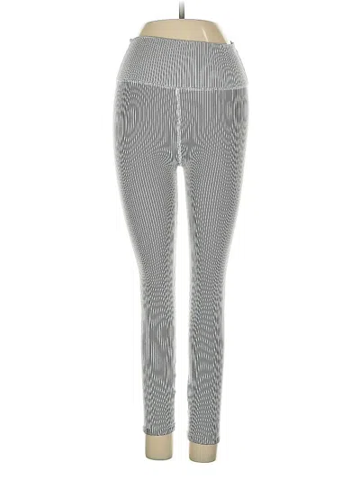 Pre-owned Good American Yoga Pants In Gray