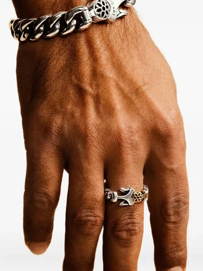 Good Art Hlywd 9 Poplock Ball-chain Bracelet In Silver