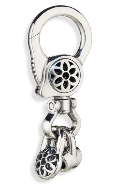Good Art Hlywd Clip-8 Key Ring A In Silver